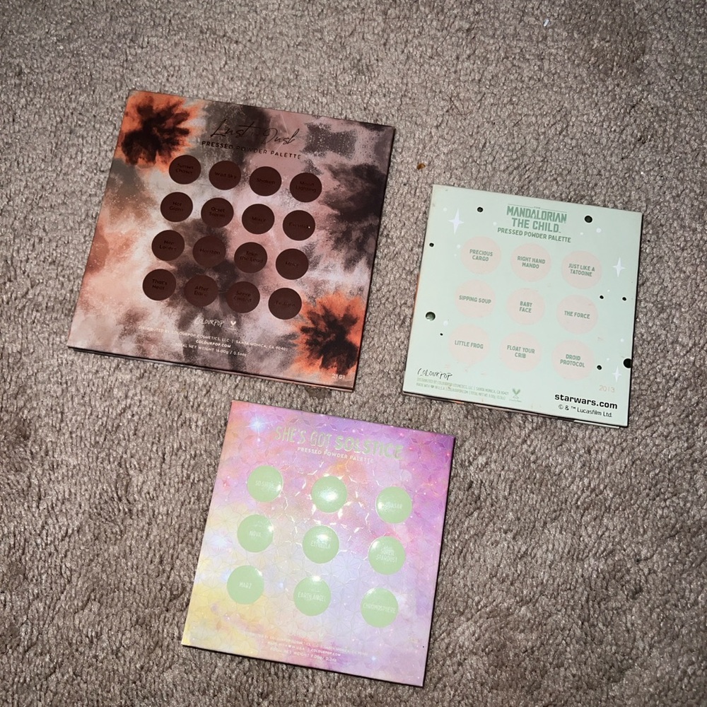 Colourpop eyeshadow bundle - Picture 3 of 3